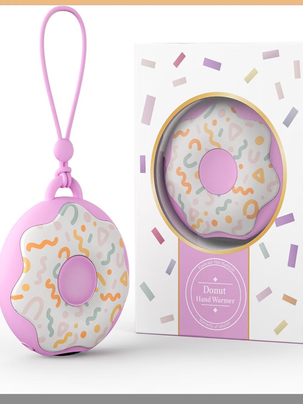 Strawberry Donut Hand Warmer